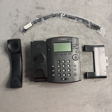 Polycom Desk Phone VVX 311 VOIP System, 6 Line 2201-48350-001 POE