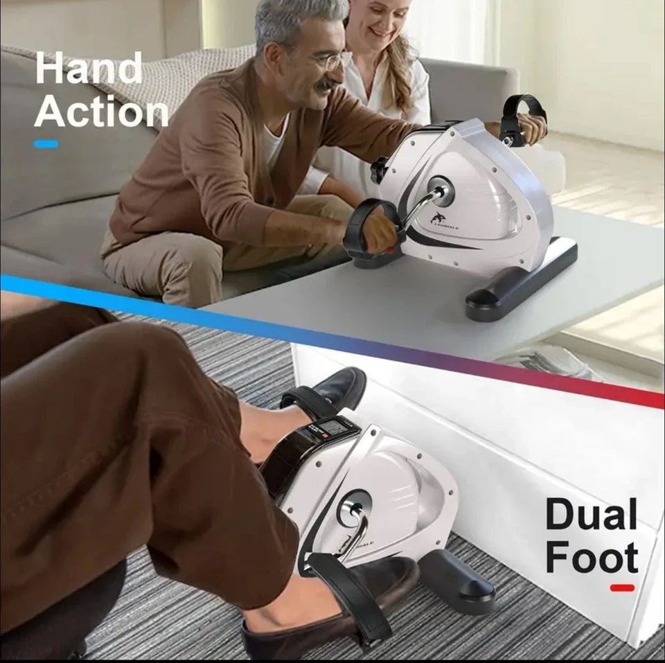 Portable Fitness Elliptical Pedal Exerciser With LCD Display - Image 3 of 4