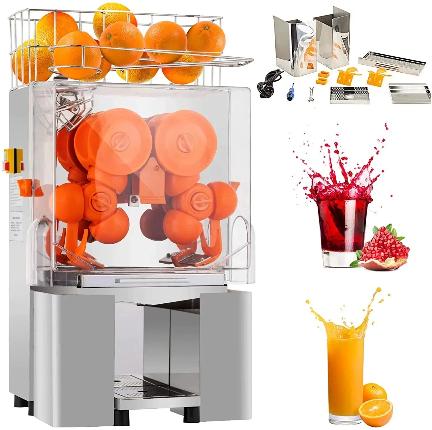 2026 Fully Automatic Commercial Fruit Juicer Orange/Graps Machine