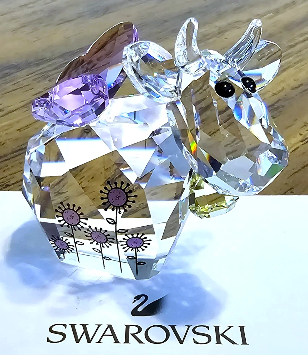 水晶　牛 施华洛世奇水晶摆件牛| eBay