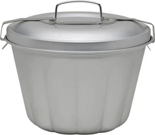 Mrs. Anderson’S Baking Non-Stick Steamed Pudding Mold with Lid, 1.6-Liters