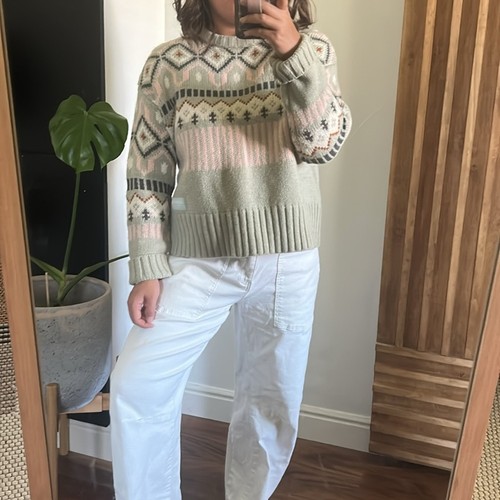 KARI TRAA Molster Fair Isle Strickpullover. Größe M - Bild 10 von 10