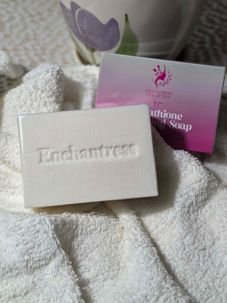 enchantress glutathione Enchantress Glutathione Brightening Soap 150g