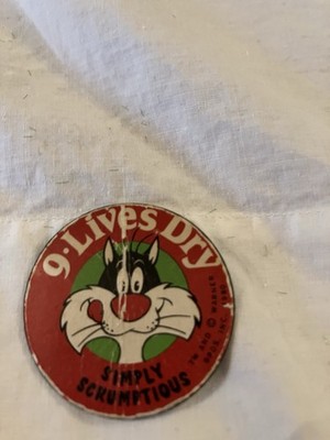 9 Lives Dry 1980  Sylvester the Cat Refrigerator Magnet
