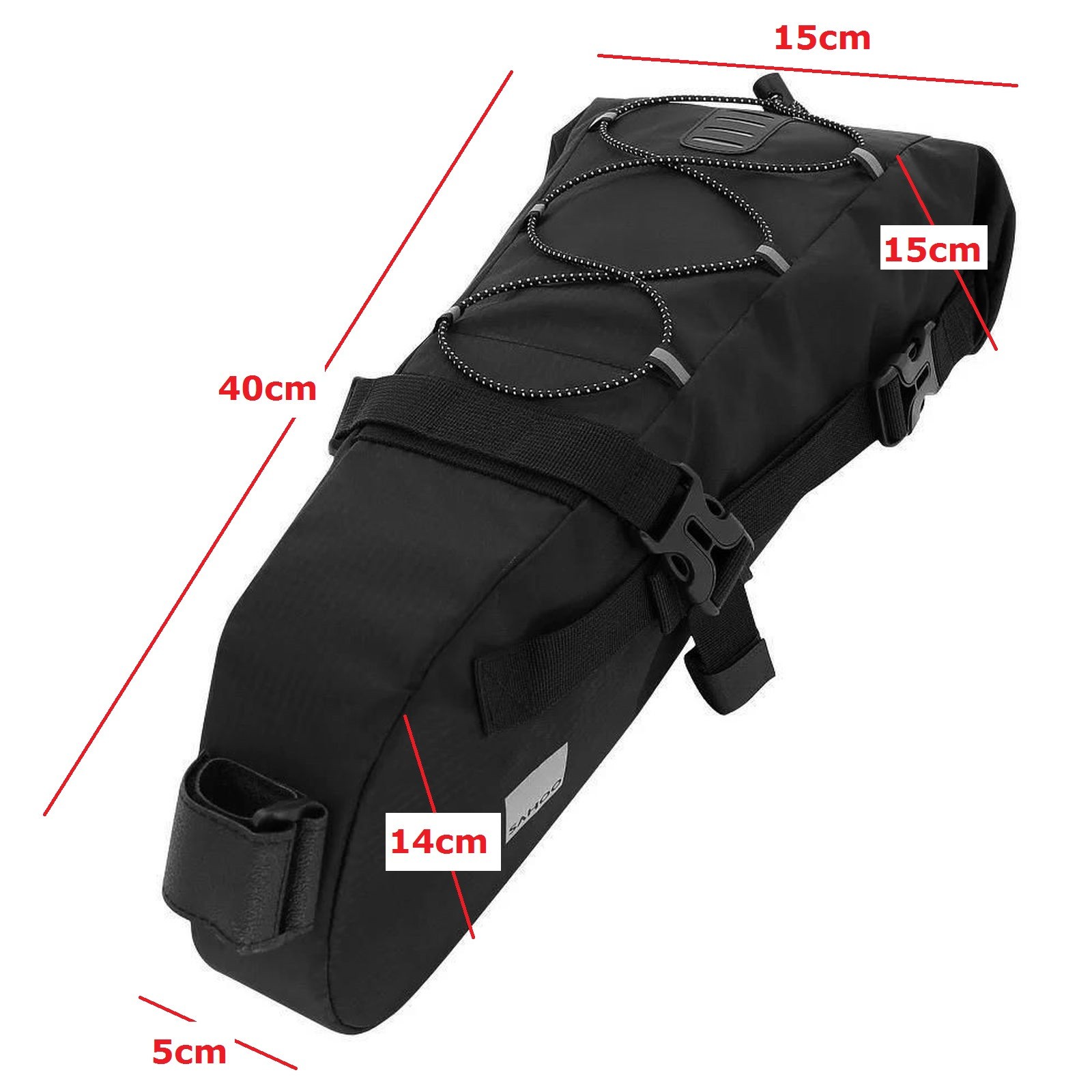 Borsa da sella backloader impermeabile 7 L per bici foto 6