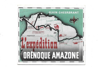 rare petit Buvard publicitaire thème culture L'expédition Orénoque Amazone nrf