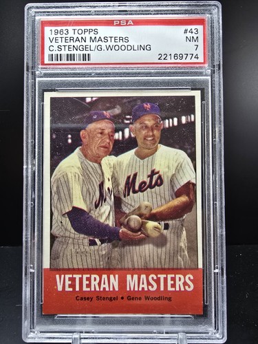 1963 Casey Stengel / Gene Woodling #43