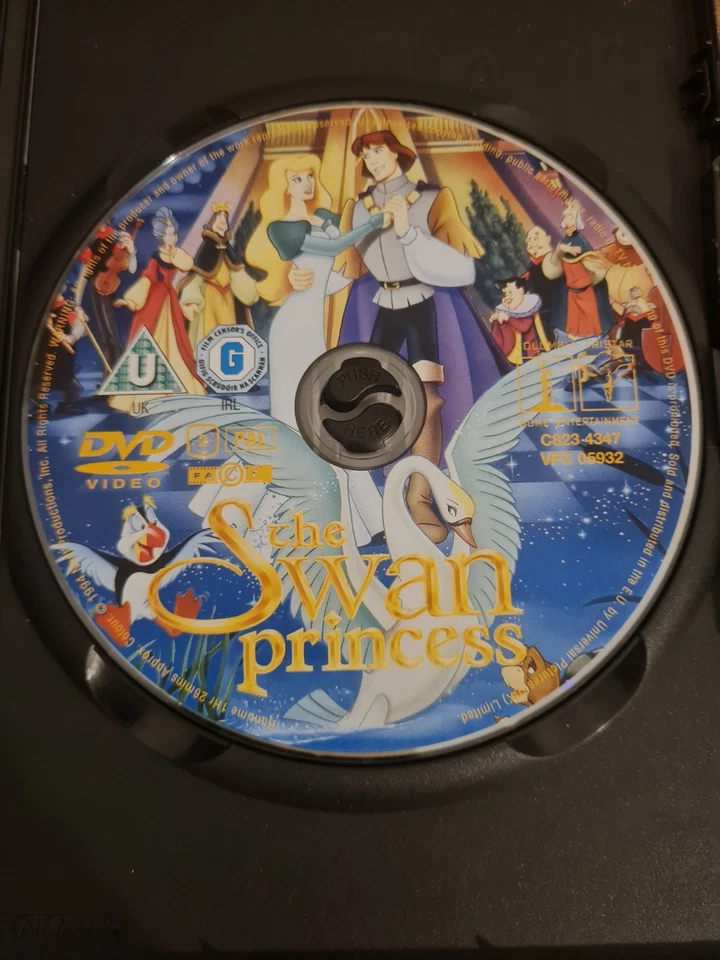 The Swan Princess (DVD, 1994) John Cleese Classic Fairy Tale [Region 2] [UK] - Image 2 of 4