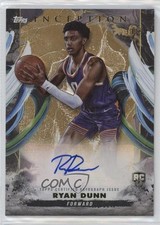 2024-25 Topps Inception Rookie Auto Holo Gold /50 Ryan Dunn #RA-RD Auto j8o