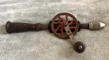 VINTAGE CRAFTSMAN NO. 1071 EGG BEATER HAND DRILL 14 1/2" - MADE IN USA