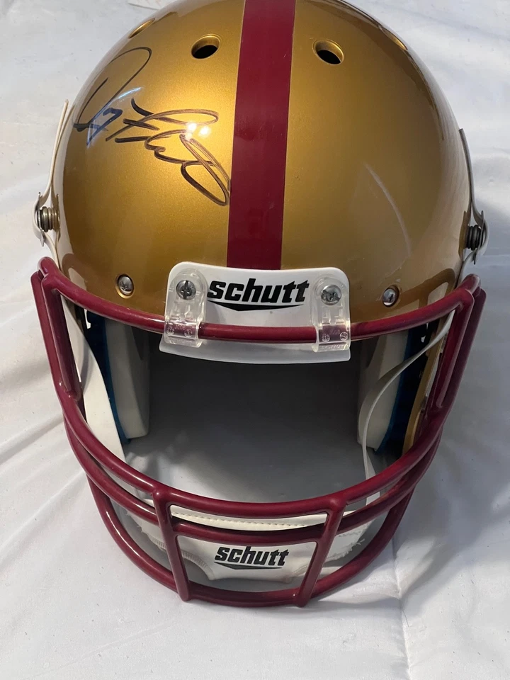 Boston college signed Doug flutie helmet - Image 2 of 4