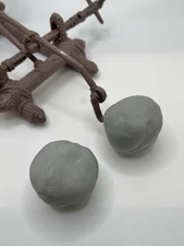 Vintage EWOK Assault Catapult Boulder Rock REPRO Replacement Part 1984 Kenner 2X