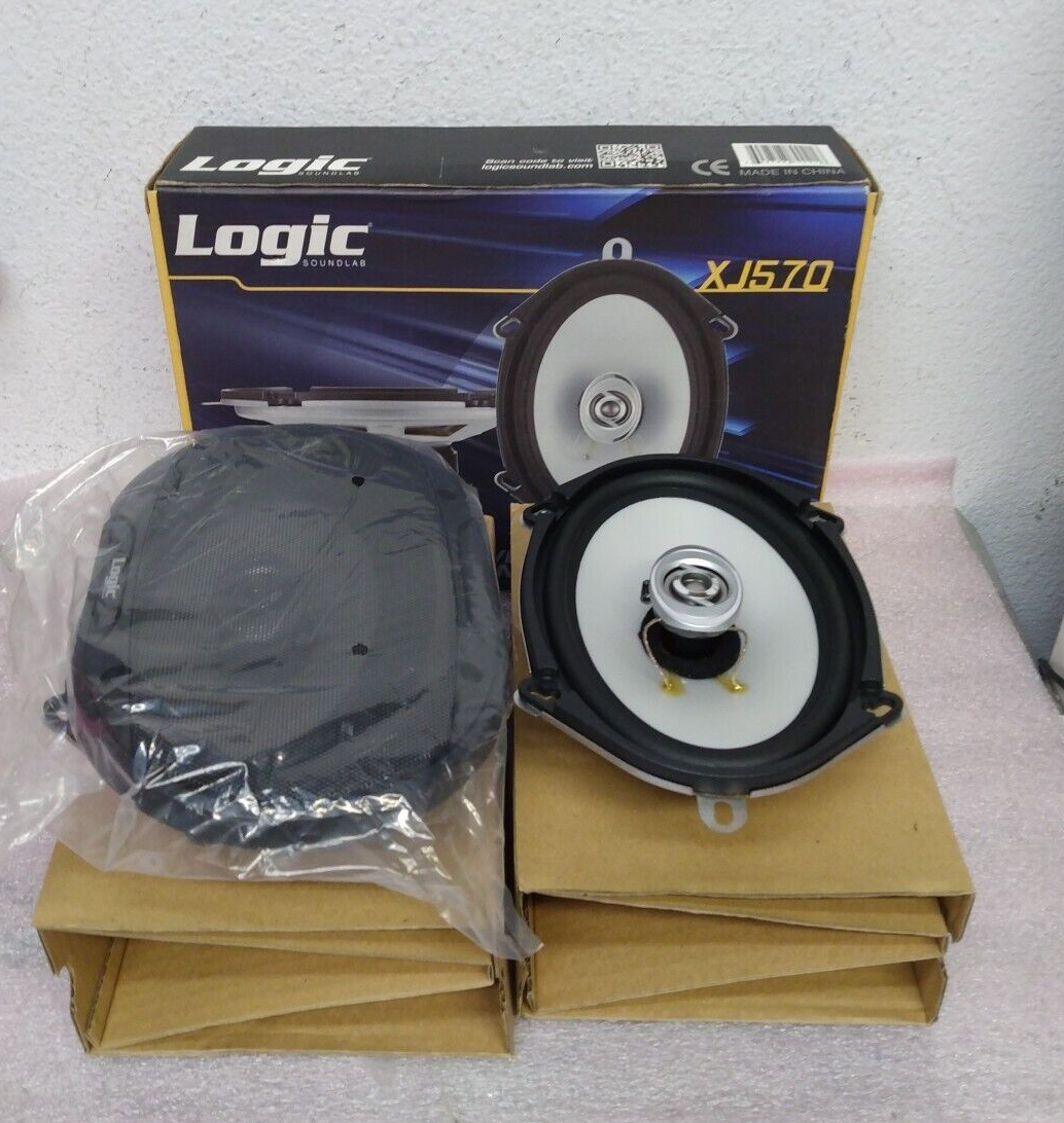 LOGIC 5x7 / 6x8 2-Way High Power XJ570 300W Speaker System, Pair