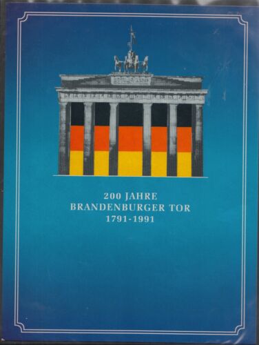 BRD Medaillensatz (24Stück) Album, 200Jahre Brandenburger Tor 1791-1991 Satz1/20 - Bild 1 von 12