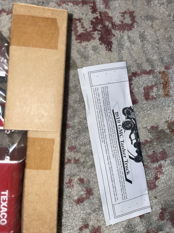 Ertl 1919 GMC Camion Cisterna Bank Texaco Cromo Edizione Millennium 2000 19812P - Immagine 3 di 4