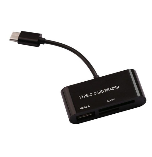 3in1 USB Type C Micro SD SDHC TF SD CARD Memory Card Reader OTG Adapter PC - 第 8/11 張圖片