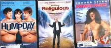 Hump Day / Religulous / Howard Stern: Private Parts  DVD Lot