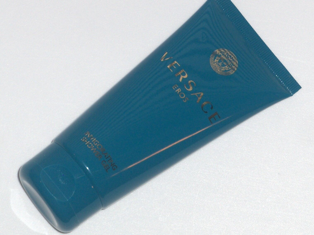 VERSACE EROS Men's Invigorating Shower Gel, Body Wash, 2.5 oz., 75 ml, NEW