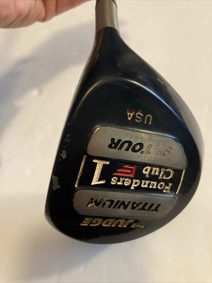 Founders Club The Judge Titanium 9 Degree Driver Proforce 65 Gold Shaft RH - Image 3 of 4