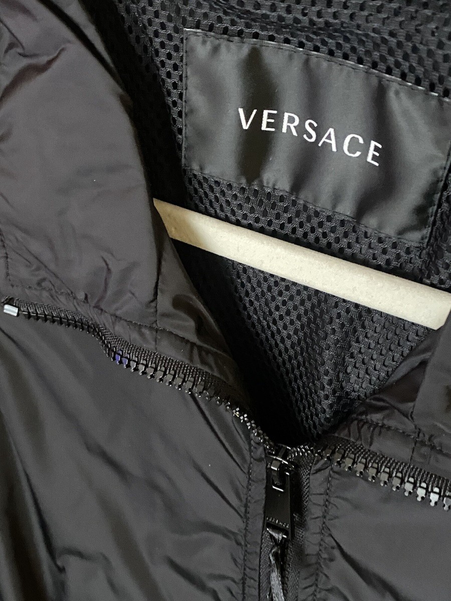 Versace Barocco print windbreaker jacket | eBay