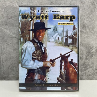 Life & Legend of Wyatt Earp - Season Two 2 (1956-1957 B&W) (DVD 2012 5-Disc Set)
