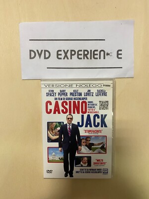 CASINO JACK - DVD 01 DISTRIBUTION EX NOLEGGIO ''CON BOX INCLUSO''