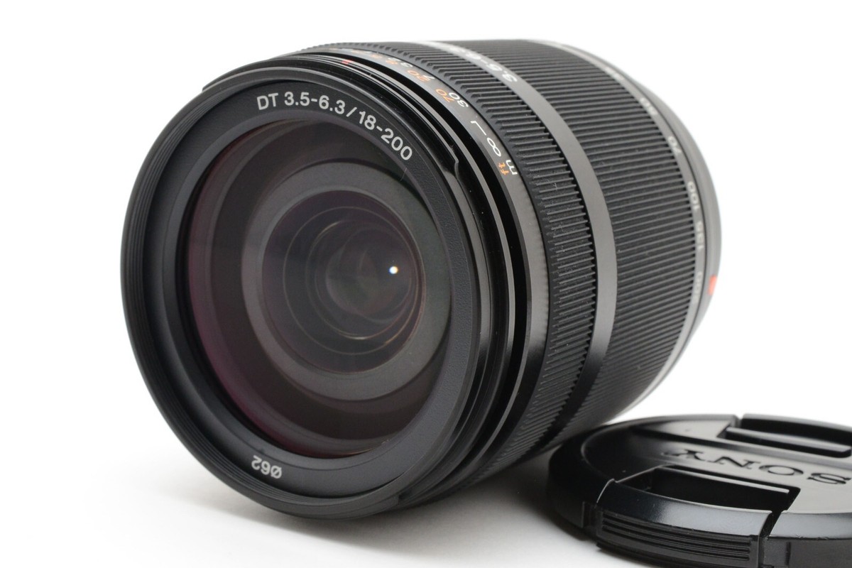 Sony DT 18-200mm f/3.5-6.3 Zoom Lens A Mount [Excellent