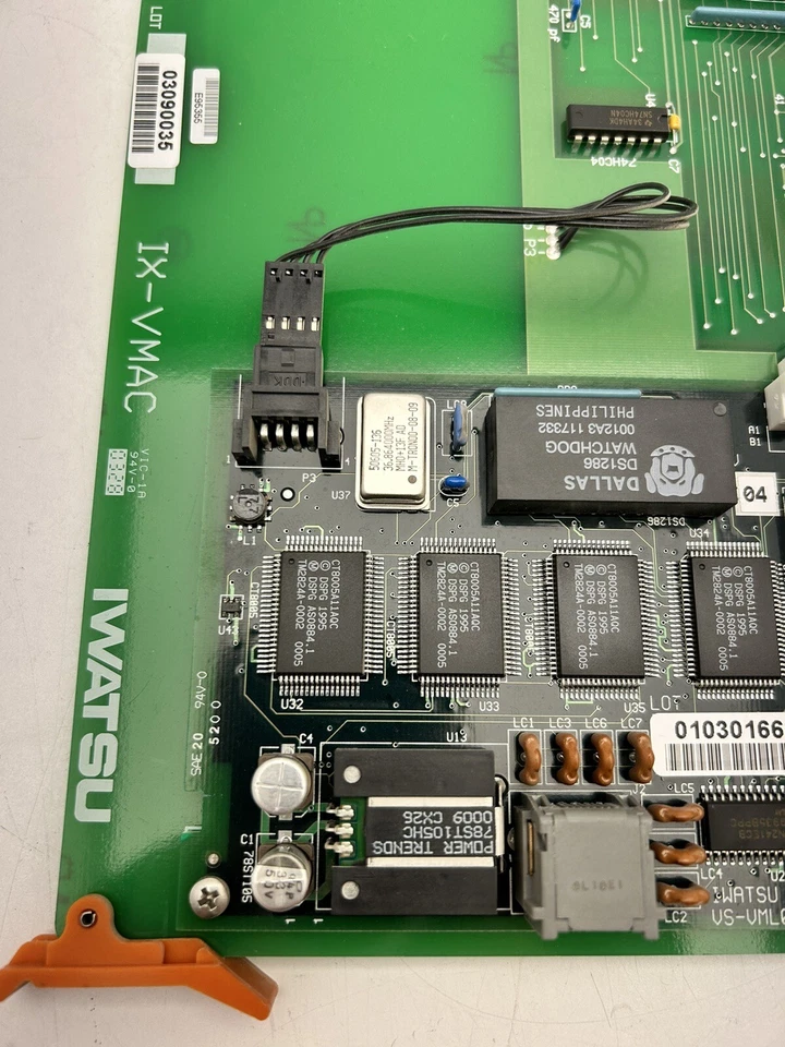 Iwatsu ADIX VS-VML01 057016 Voicemail Circuit Card 128MB Flash w/IX-VMAC Card - Image 4 of 4