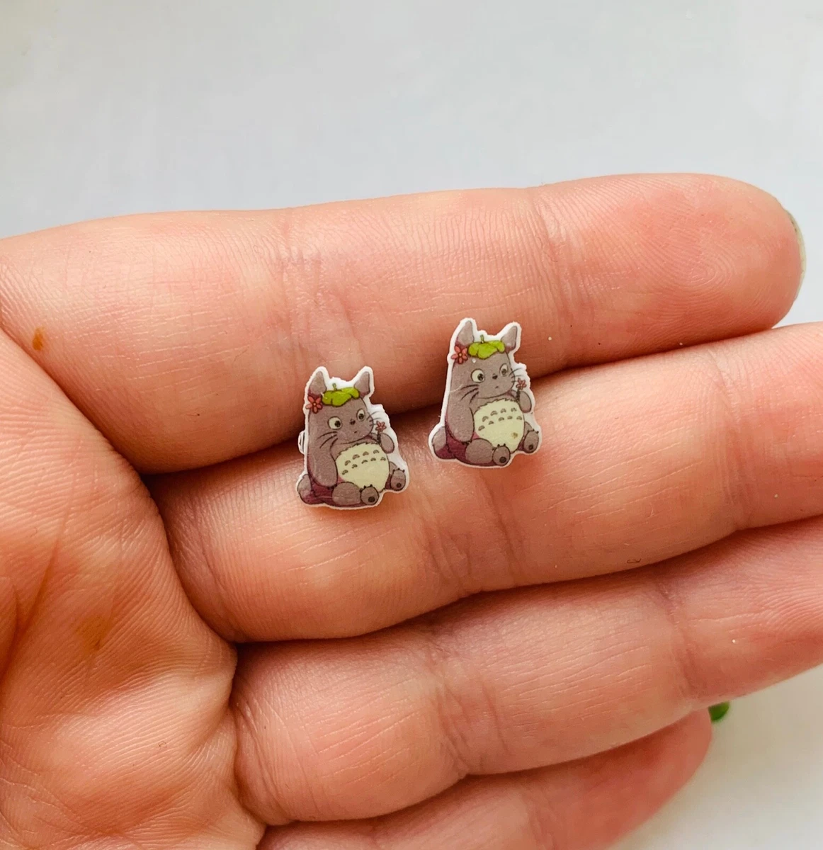 Totoro earrings shop