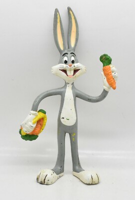 Looney Tunes Six Flags Bugs Bunny Bendable Loose 7