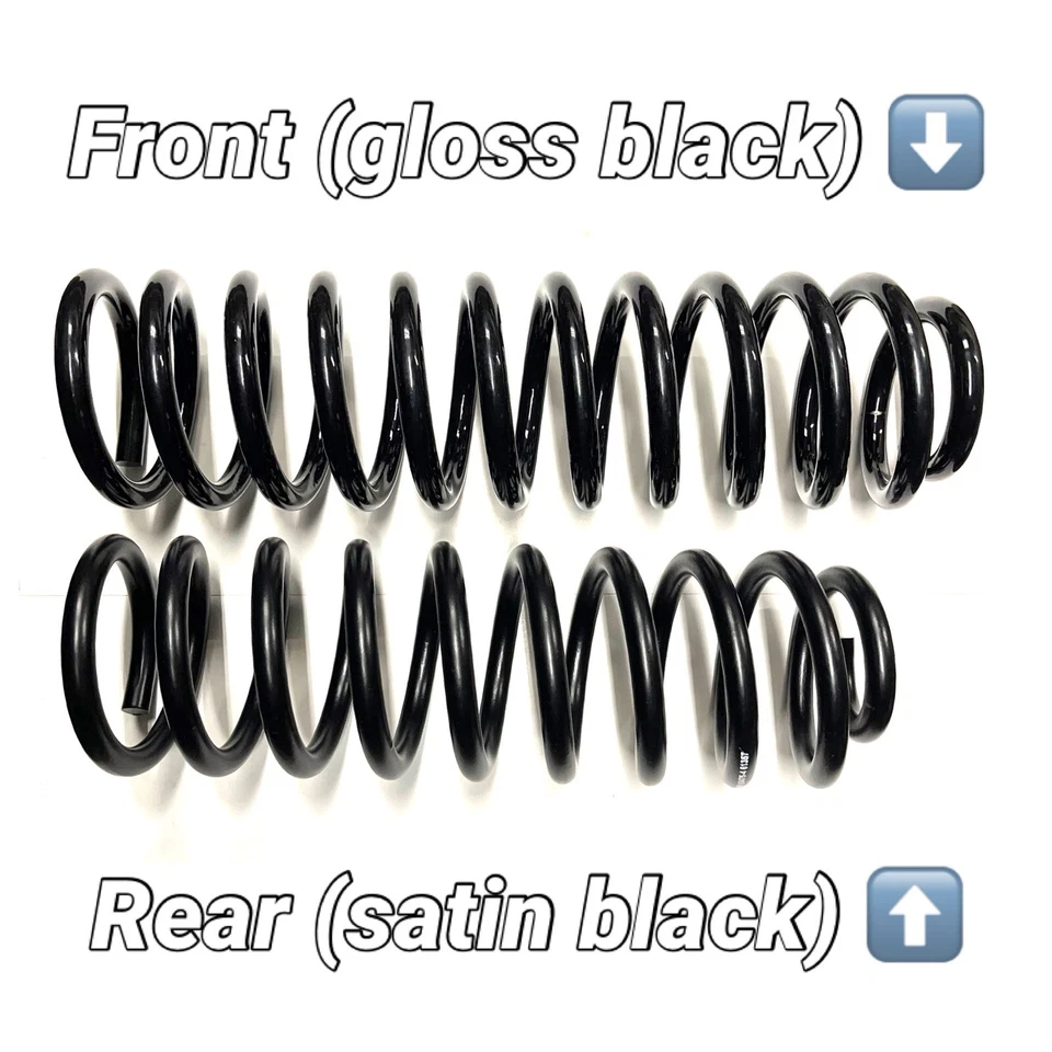 Muelles helicoidales de elevación Pro Comp 3,5” 4 puertas/4,5” 2 puertas (4) para Jeep Wrangler JK 2007-18 Foto 4 de 4