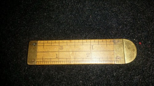 Schieblehre antik Messlehre J .Buck London TOP - Bild 2 von 3