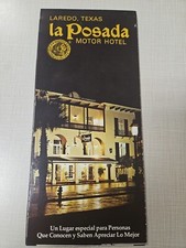 Best Western Historic La Posada Motor Hotel Flier Laredo Texas Travel Brochure