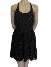 princess By Vera wang Cutout Backdress size M, Pink Hearts prints