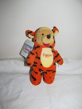 Vintage Disney Store Mini Bean Bag Pooh as Tigger 8" NOS