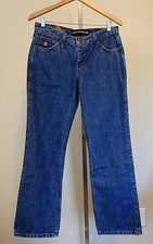NEW Wrangler Womens Flame Reistant Blue Denim Jeans Size 7x30