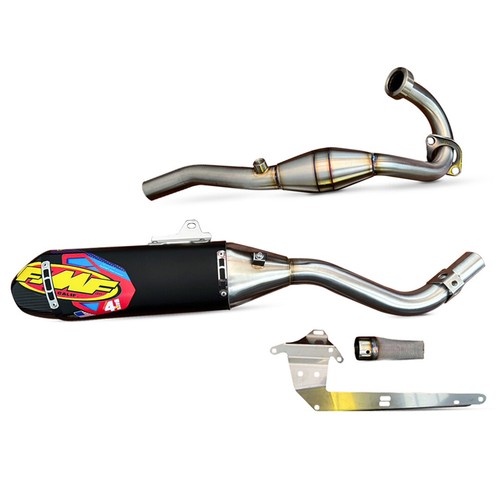 Full System Exhaust pipe muffle Black Carbon FOR HONDA CRF 250 L RL 2017-2020 - Picture 2 of 4