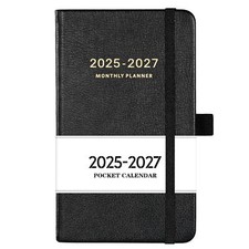 2025-2027 Pocket Planner 3 Year Monthly Planner, Jan.2025 - Dec. 2027, 6.2" x 4"