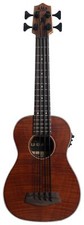 KALA U-Bass Exotic Mahogany Lefthand with Deluxe Bag