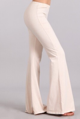 Chatoyant Mineral Wash Bell Bottoms Nude Large | eBay