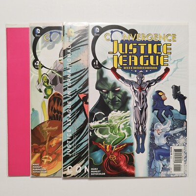 Convergence Justice League International #1-2 (w/Variants) Complete Set 4 VF/NM