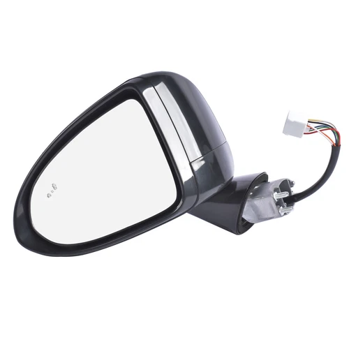Power Mirror Driver Left Side Black for Hyundai Sonata 1.6L 2.5L l4 2020-2022