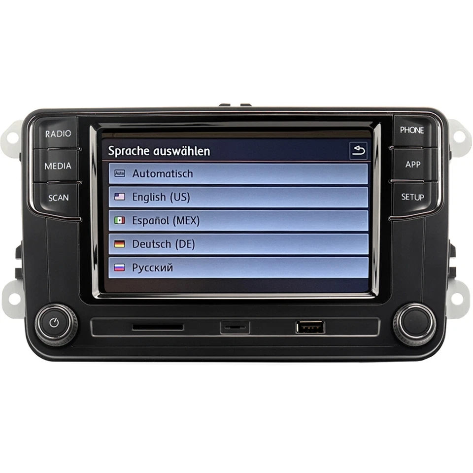 Rear USB NONAME Autoradio RCD440 360 RCD330 Carplay Android Auto Für VW GOLF CC - Bild 3 von 4