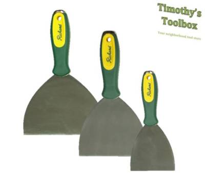 Richard Ergo-Grip Stainless Steel Taping/Joint Knife (4,5,6'') Set