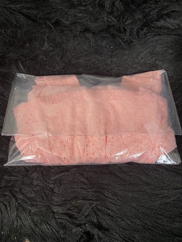 JANIE AND JACK BABY GIRL PINK EYELET TOP+ BLOOMER. SIZE 3-6 MONTHS. NEW WITH TAG - Picture 7 of 7
