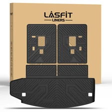 Cargo Mat for Dodge Durango 2016-2025 All Weather Anti-slip Trunk Mat w/Seatback