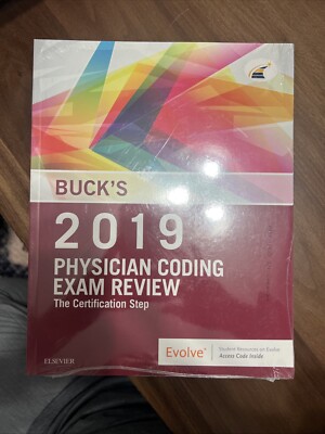 Buck's Physician Coding Exam Review 2019 : The Certification Step by Elsevier