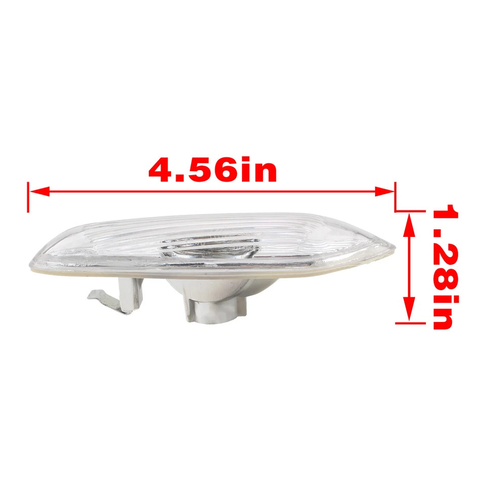 Side Marker Turn Signal Lights Dynamic Amber For BMW E60 E82 E83 E90 E92 E46 LED