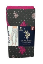 U.S. Polo Assn. Womens Ultra Soft Sleepwear 2 Pack Sleep Joggers Size Small NEW