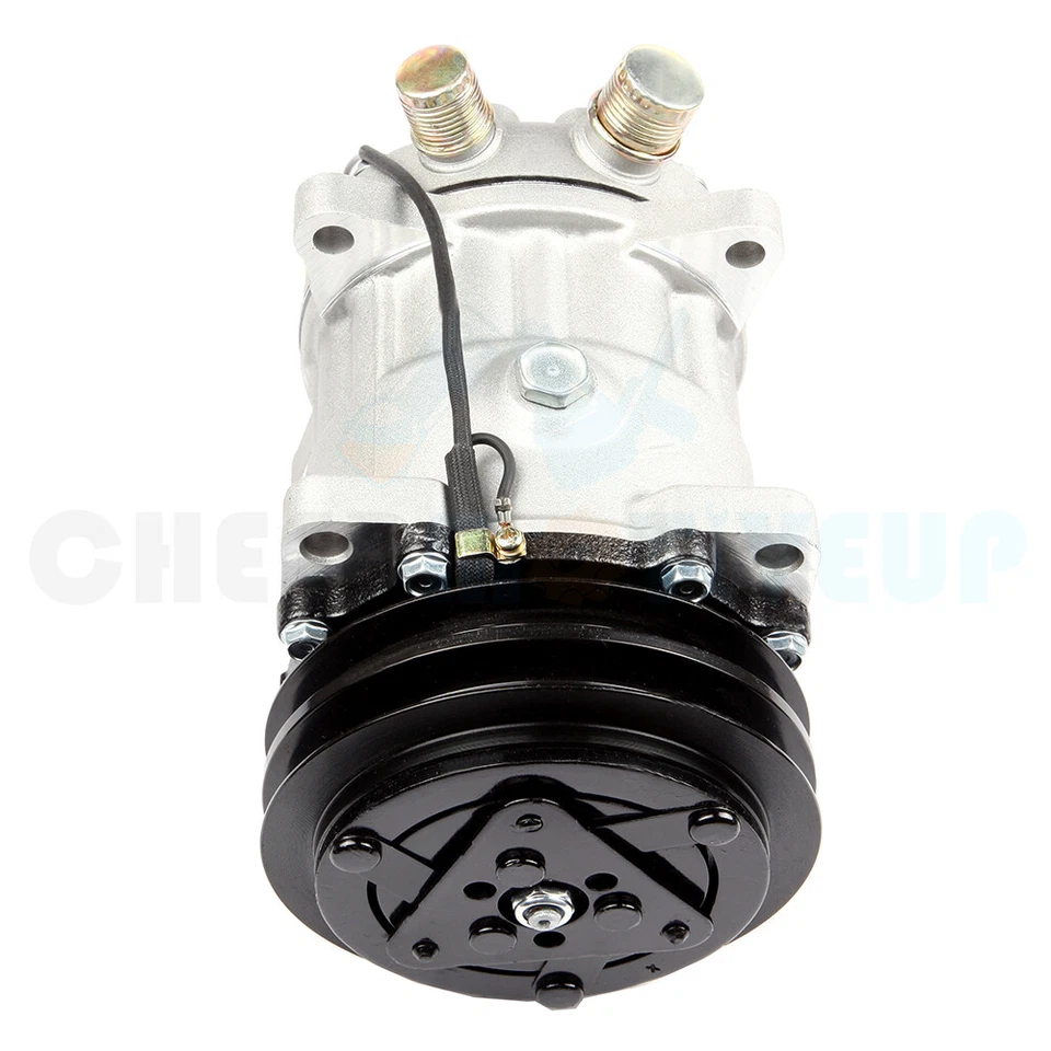 Compresor de aire acondicionado con embrague para Volvo 745 1995 1985 Volvo 850 2,4 L Foto 4 de 4